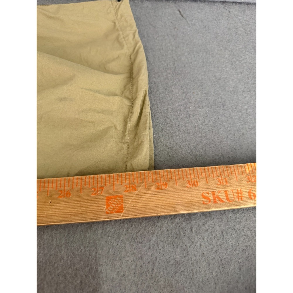 H&M Pants Womens XS Tan Parachute Streetwear Y2K Baggy Gorpcore Cargo Utility - Picture 7 of 13